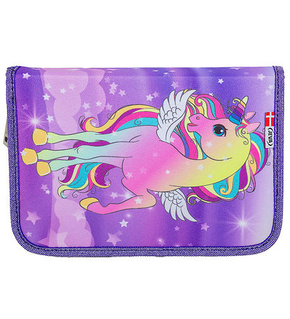 Jeva Penalhus m. Indhold - Onezip - Unicorn Friends Jeva Penalhus m. Indhold - Onezip - Unicorn Friends