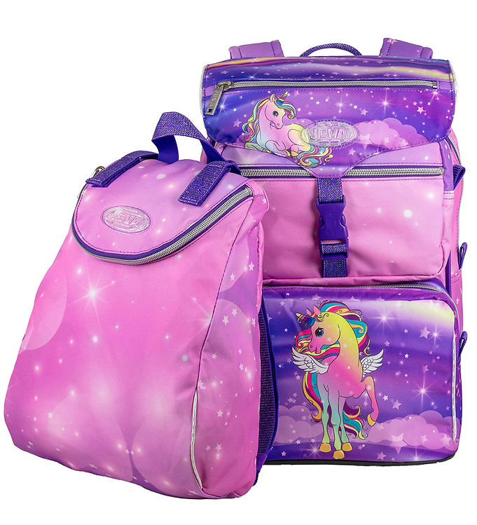 Jeva Skoletaske - Beginners - Unicorn Friends