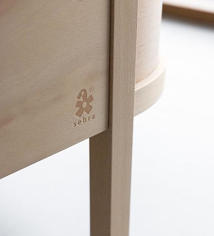 Sebra Seng - Baby/Junior - Wooden Edition