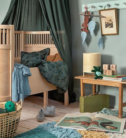 Sebra Seng - Baby/Junior - Wooden Edition