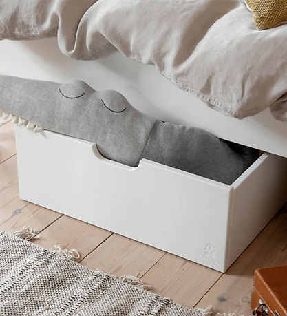 Sebra Sengeskuffe - 71x55x21 cm - Baby & Junior - Classic White
