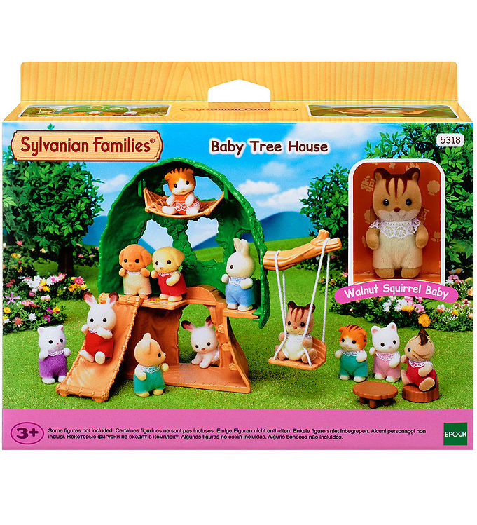 Sylvanian Families Eventyrtræhus med Valnødegern Baby (3år+)