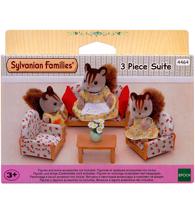Figurka Epoch Sylvanian 4464 Trójelementowy zestaw wypoczynkowy