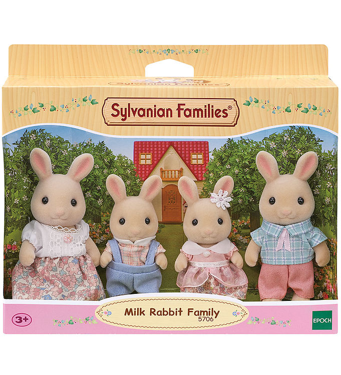 Sylvanian Families - Milk Rabbit Family - 5706