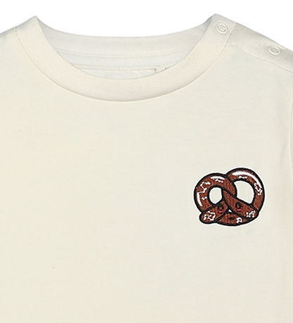 The New Siblings Bluse - TnsHimono - White Swan m. Kringle The New Siblings Bluse - TnsHimono - White Swan m. Kringle