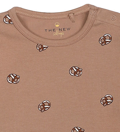 The New Siblings Bluse - TnsHimo - Ginger Snap m. Kringler The New Siblings Bluse - TnsHimo - Ginger Snap m. Kringler