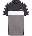 adidas Performance T-shirt - J 3S TIB T - Sort/Grå