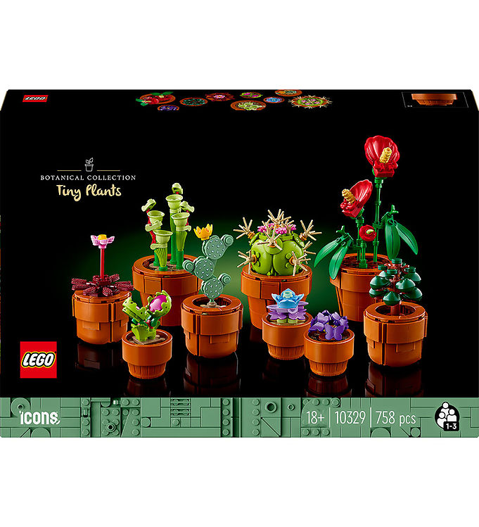 LEGO® Icons - Små Planter 10329 - 758 dele