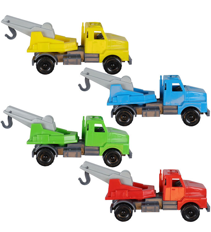 Kranbil fra dantoy - 24 cm -  Fra 2 år - Svanemærket.