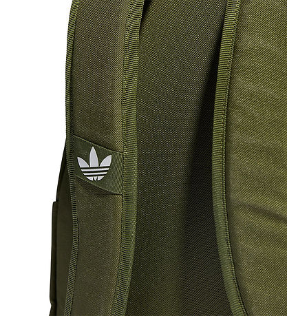 adidas Originals Backpack - Adicolor - Army Green w. White
