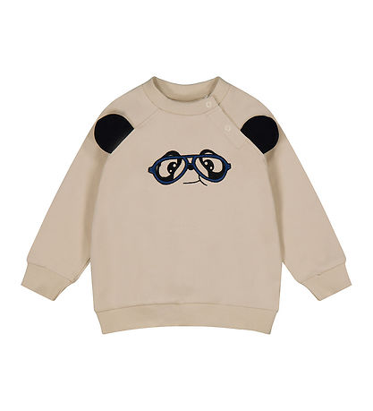 The New Siblings Sweatshirt - TnsSivan - Oatmeal m. Panda The New Siblings Sweatshirt - TnsSivan - Oatmeal m. Panda