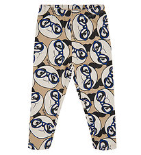 The New Siblings Leggings - TnsIngvar - Cornstalk m. Pandaer The New Siblings Leggings - TnsIngvar - Cornstalk m. Pandaer