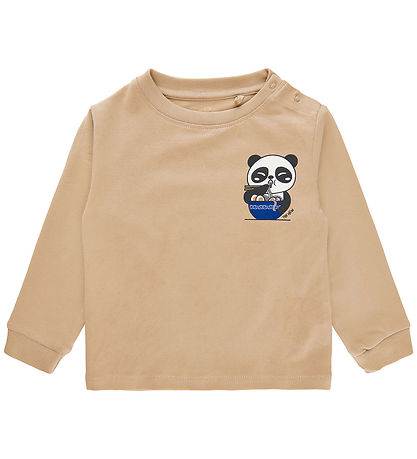 The New Siblings Bluse - TnsInor - Cornstalk m. Panda The New Siblings Bluse - TnsInor - Cornstalk m. Panda