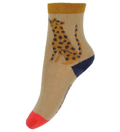 Liewood Strømper - Silas - 3-pak - Leopard/Sandy