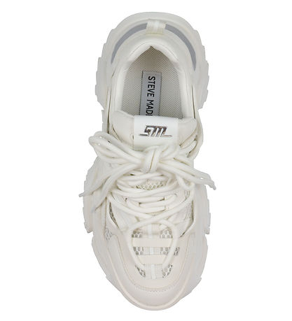 Steve Madden Sko - Kingdom-E - Hvid m. Sølv Steve Madden Sko - Kingdom-E - Hvid m. Sølv