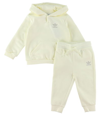 adidas Originals Sweatsæt - Hoodie Set - Creme adidas Originals Sweatsæt - Hoodie Set - Creme