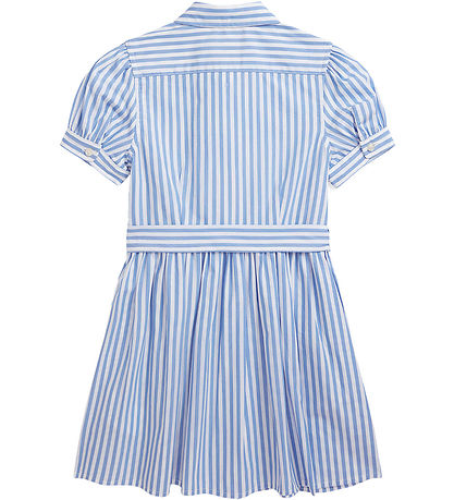 Polo Ralph Lauren Kjole - Farharli - Cabana Blue/Hvidstribet