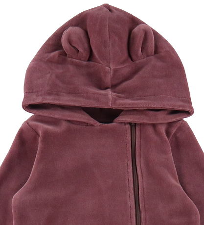 Smallstuff Heldragt - Velour - Dark Rose Smallstuff Heldragt - Velour - Dark Rose