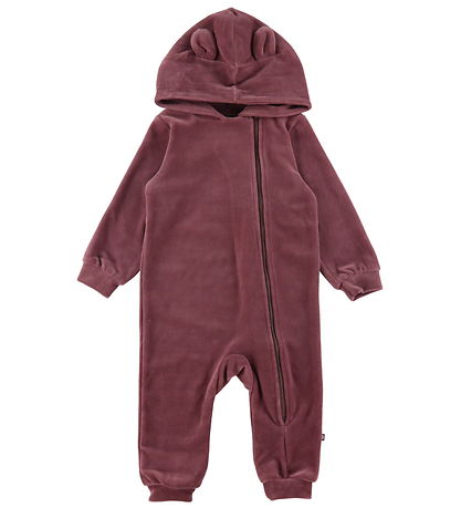 Smallstuff Heldragt - Velour - Dark Rose Smallstuff Heldragt - Velour - Dark Rose