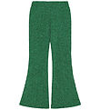 The New Bukser - TnJidalou - Flared Pants - Bright Green Glitter The New Bukser - TnJidalou - Flared Pants - Bright Green Glitter