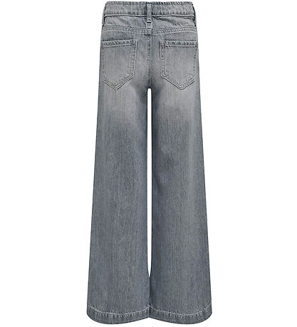 Kids Only Jeans - Noos - KogComet Wide Leg - Medium Grey Denim