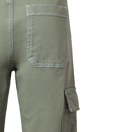 Hound Jeans - Contrast Denim - Wide - Army Green Hound Jeans - Contrast Denim - Wide - Army Green