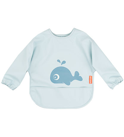 Done by Deer Forklæde - PU - Wally - Blå Done by Deer Forklæde - PU - Wally - Blå