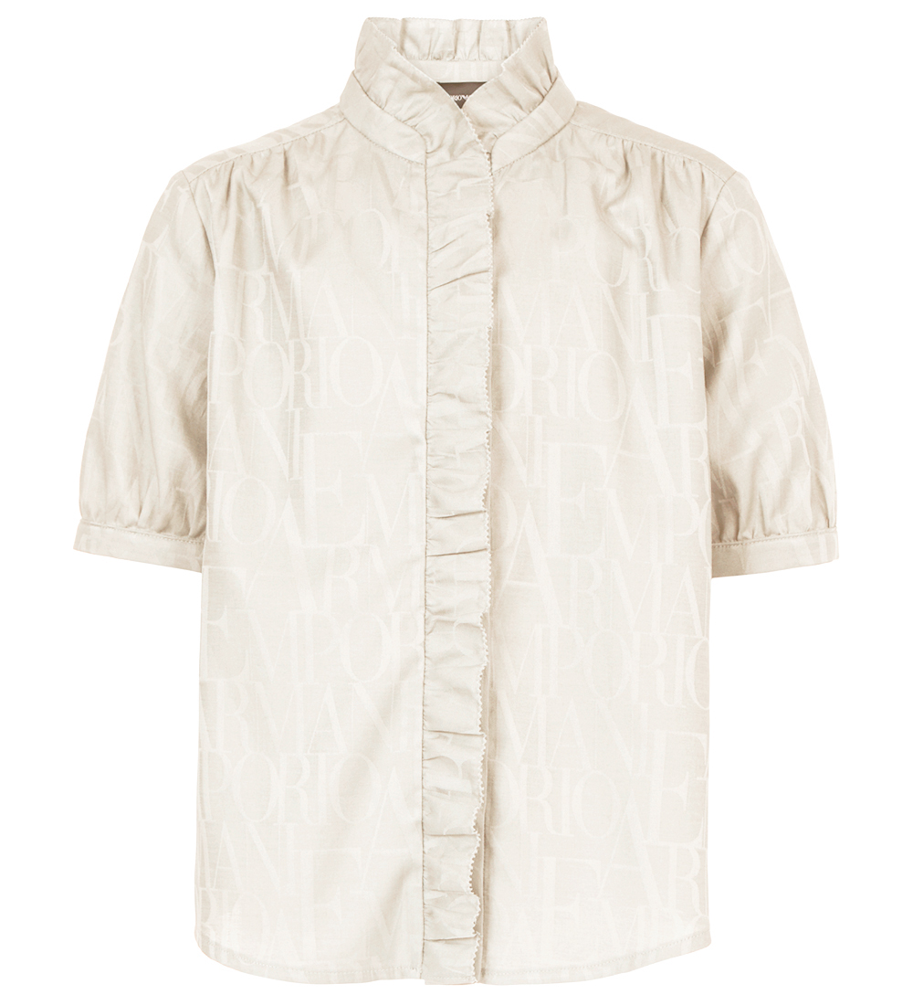 Emporio Armani Hemd - Weiß - Emporio Armani - 10 Jahre (140) - Hemd/Bluse K/Ä