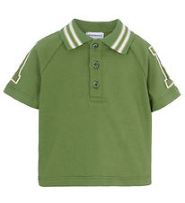 Emporio Armani Polo - Kale m. Hvid Emporio Armani Polo - Kale m. Hvid