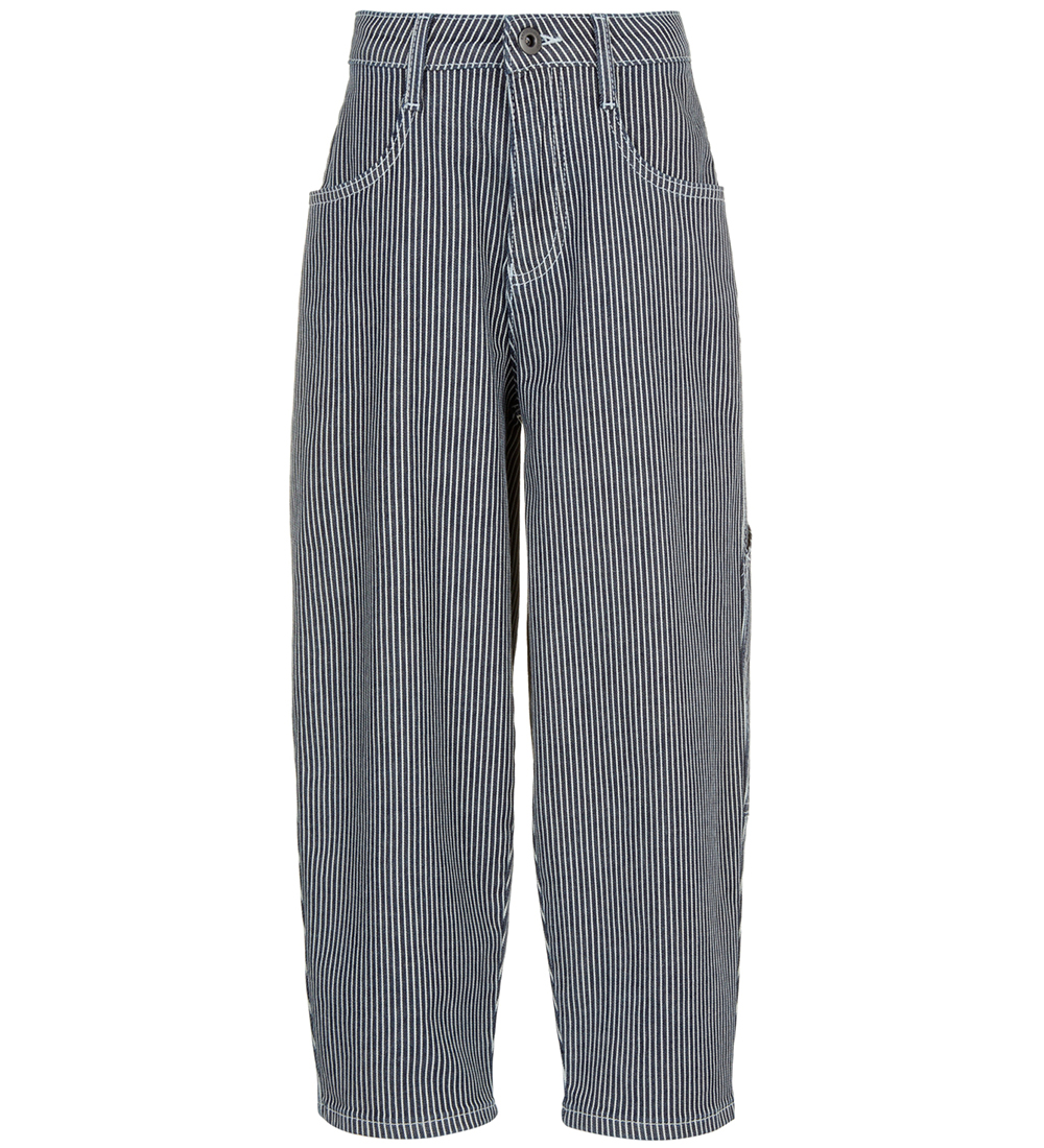 Jeans Emporio Armani - MarineBlanc Rayures - Emporio Armani - 16 ans 176 - Jeans 70 €