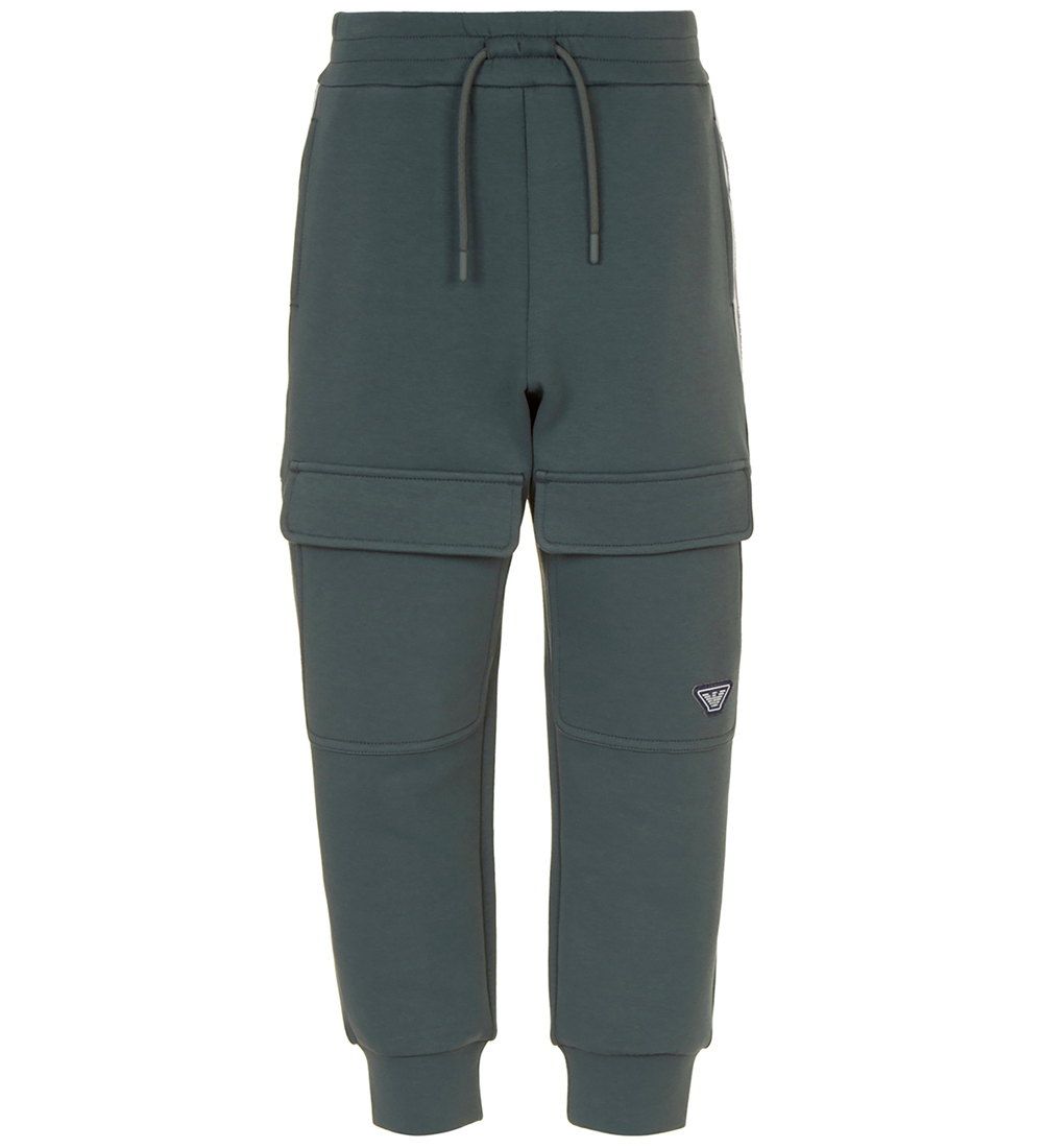Emporio Armani Hosen - Urban Chic m. Logo-Streifen - Emporio Armani - 4 Jahre (104) - Hosen - Baumwolle