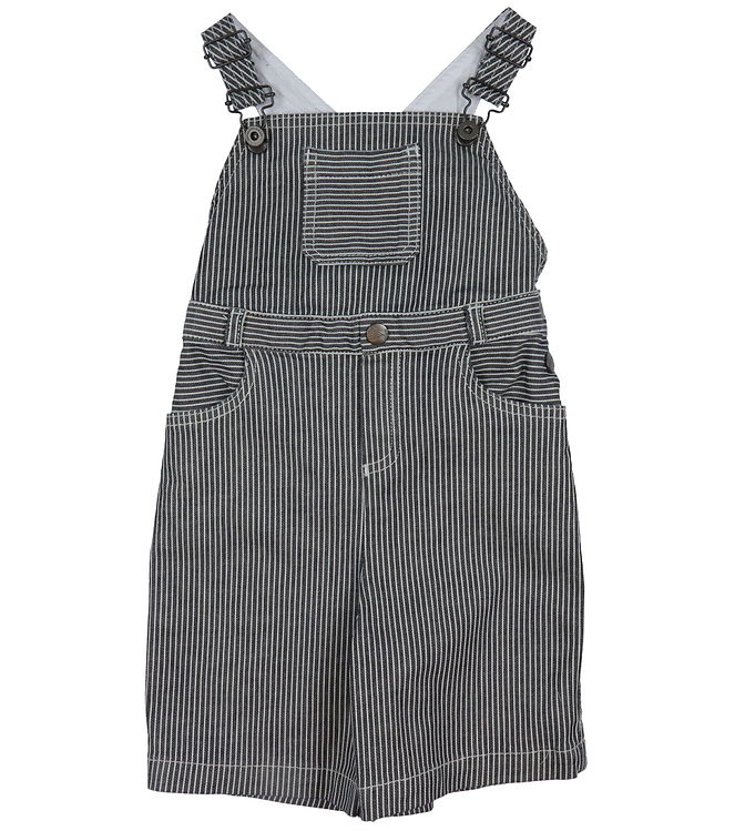 Emporio Armani Smækbukser - Navy/Hvidstribet