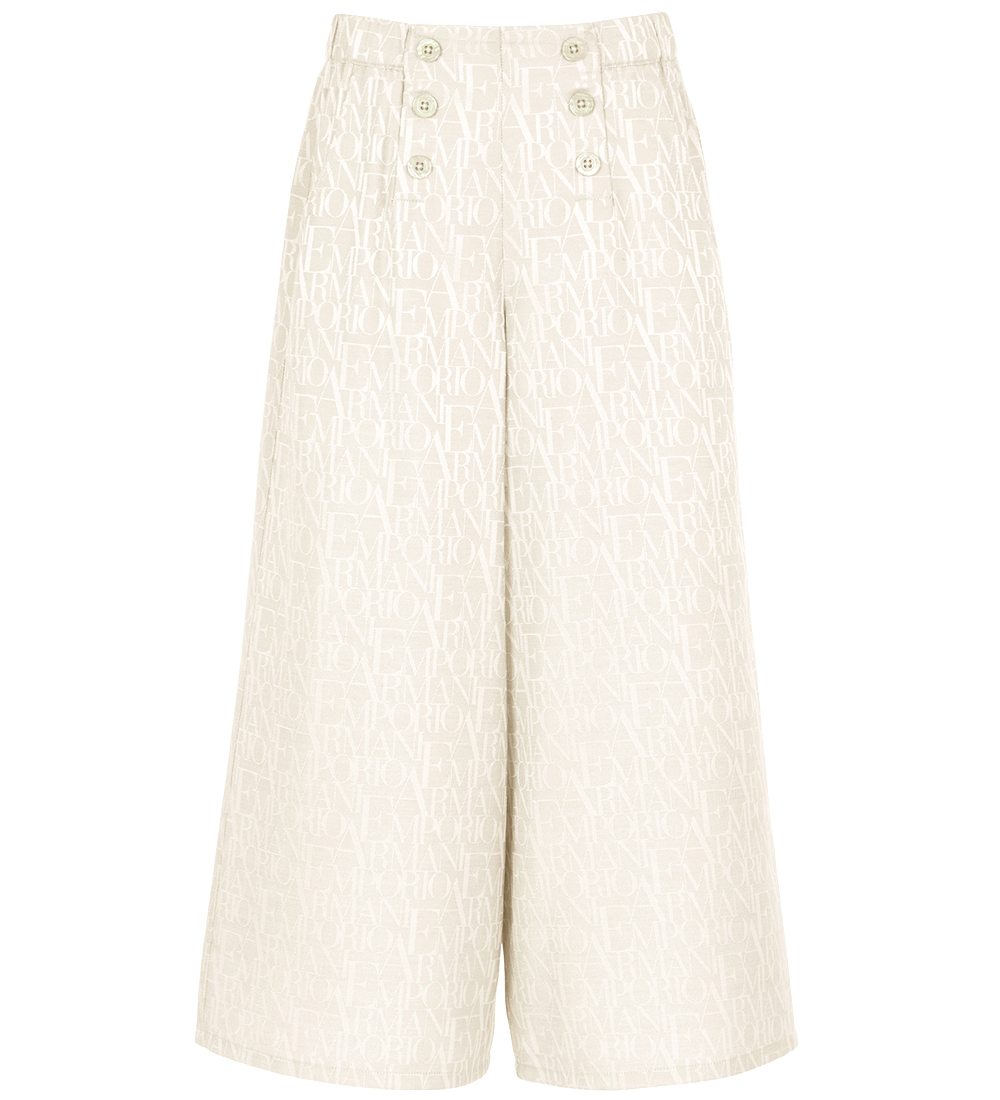 Pantalon Emporio Armani - Blanc - Emporio Armani - 12 ans 152 - Pantalon - Coton 96 €