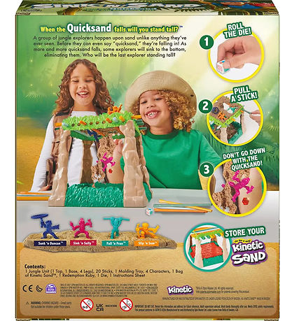 Kinetic Sand Spil - Sink N' Sand
