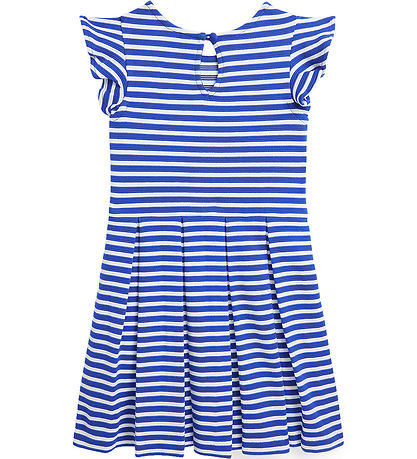 Polo Ralph Lauren Kjole - Blå/Hvidstribet Polo Ralph Lauren Kjole - Blå/Hvidstribet