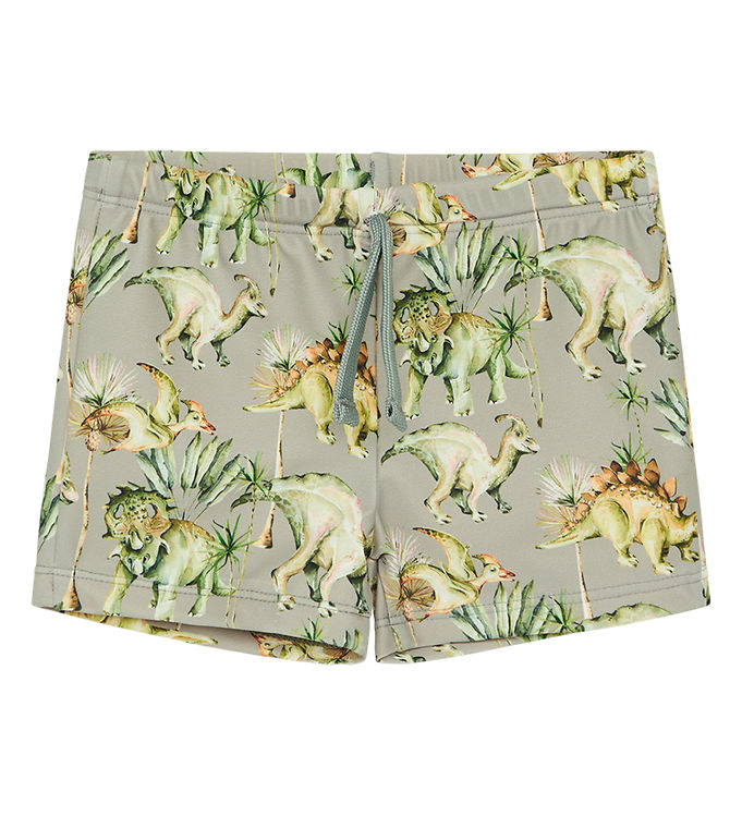 Hust and Claire Badebukser - Maki - UV50+ - Seagrass m. Print