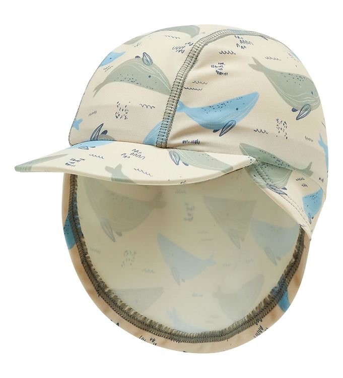 Hust and Claire Badehat - Fasai - UV50+ - French Oak m. Print