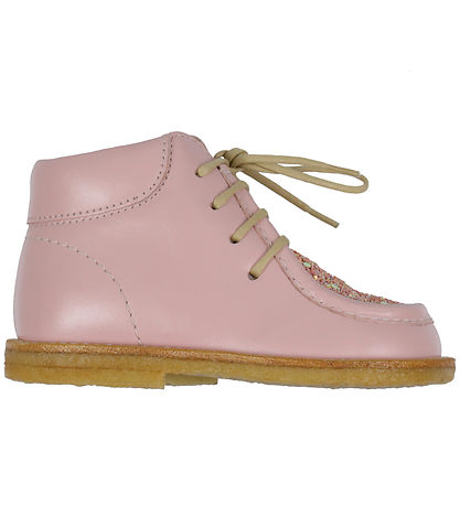 Angulus Begyndersko - Pale rose/Rose Glitter Angulus Begyndersko - Pale rose/Rose Glitter