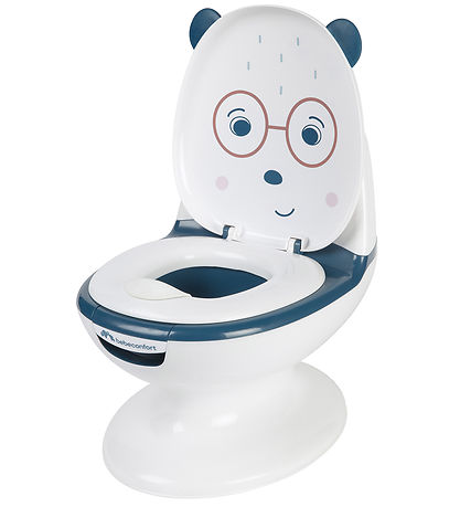 Bebeconfort Toilet - Mini - Hvid/Blå m. Bjørn