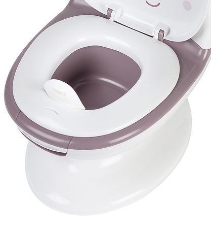 Bebeconfort Toilet - Mini - Hvid/Lavendel m. Bjørn