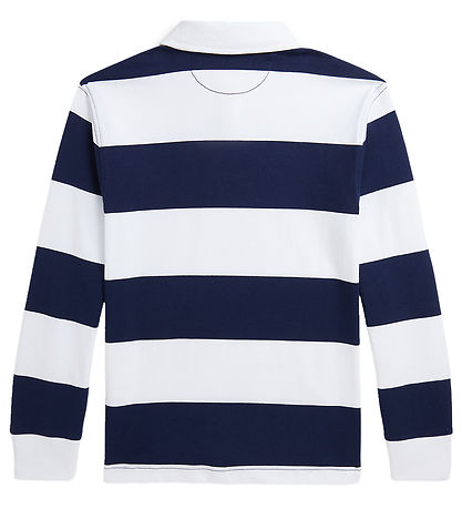 Polo Ralph Lauren Polobluse - C Core - Navy/Hvidstribet Polo Ralph Lauren Polobluse - C Core - Navy/Hvidstribet