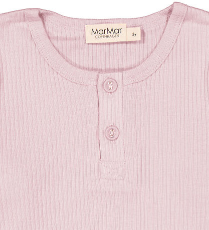 MarMar Bluse - Modal - Rib - Lilac Bloom MarMar Bluse - Modal - Rib - Lilac Bloom
