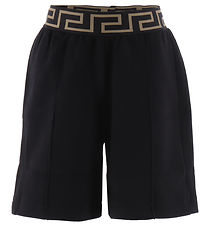 Versace Sweatshorts - Sort m. Guld Versace Sweatshorts - Sort m. Guld