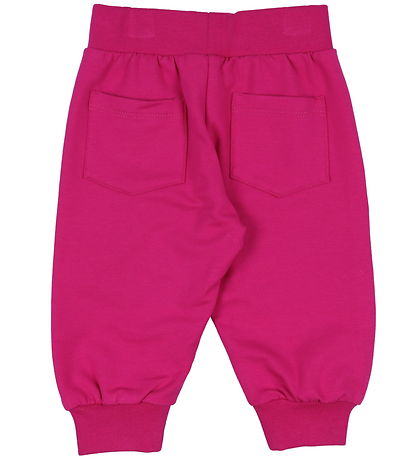 Versace Sweatpants - Fuchsia m. Hvid Versace Sweatpants - Fuchsia m. Hvid