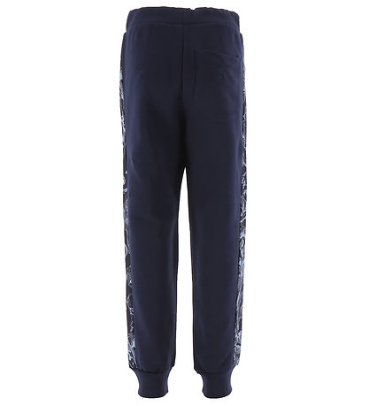 Versace Sweatpants - Navy m. Lyseblå Versace Sweatpants - Navy m. Lyseblå