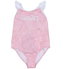 Versace Badedragt - Rosa/Hvid m. Print Versace Badedragt - Rosa/Hvid m. Print