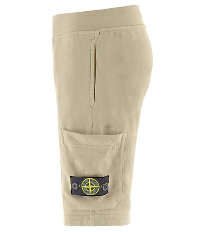 Stone Island Sweatshorts - Natural Beige Stone Island Sweatshorts - Natural Beige