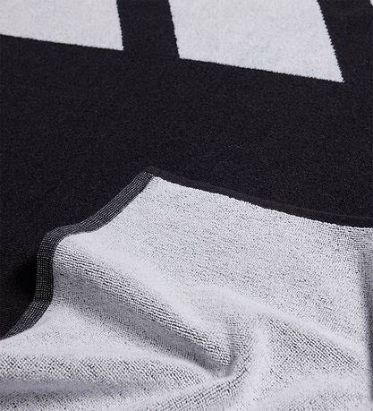 adidas Performance 수건 - 140x70cm - 대형 - 검정/흰색