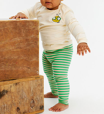 The New Leggings - TNSFinn Rib - Bright Green