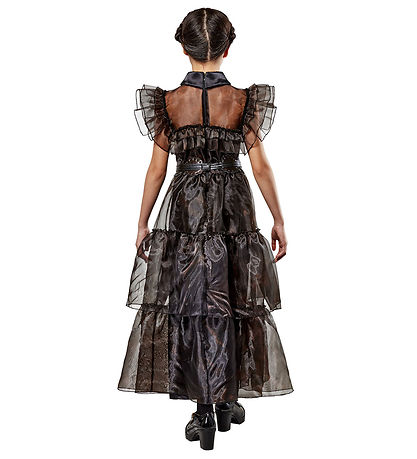 Rubies Costume - Wednesday Addams Deluxe Rave'N Dress